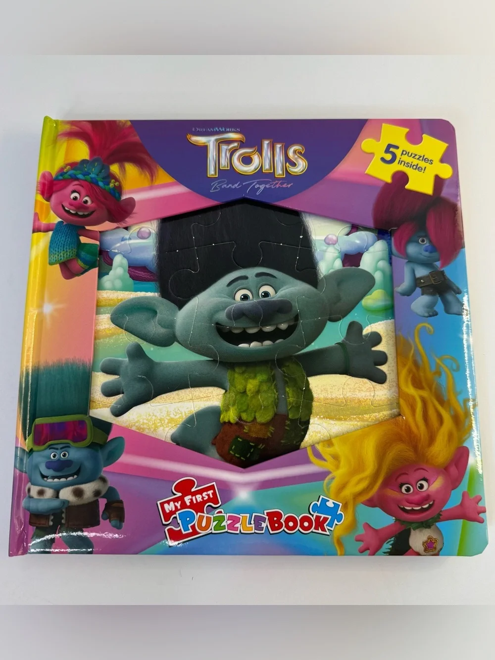 DreamWorks Kids Trolls Band Together My First Puzzle Activity Book - Complete
